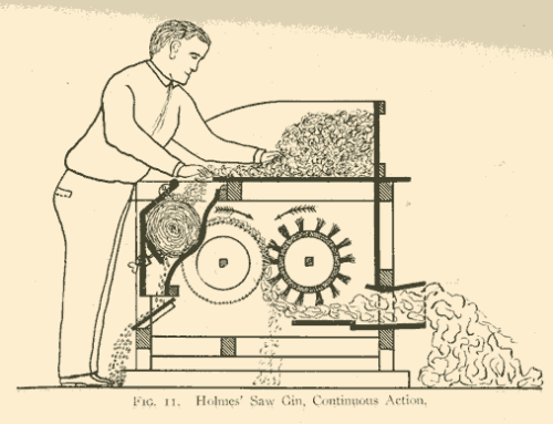 The History of Cotton Gin Machine